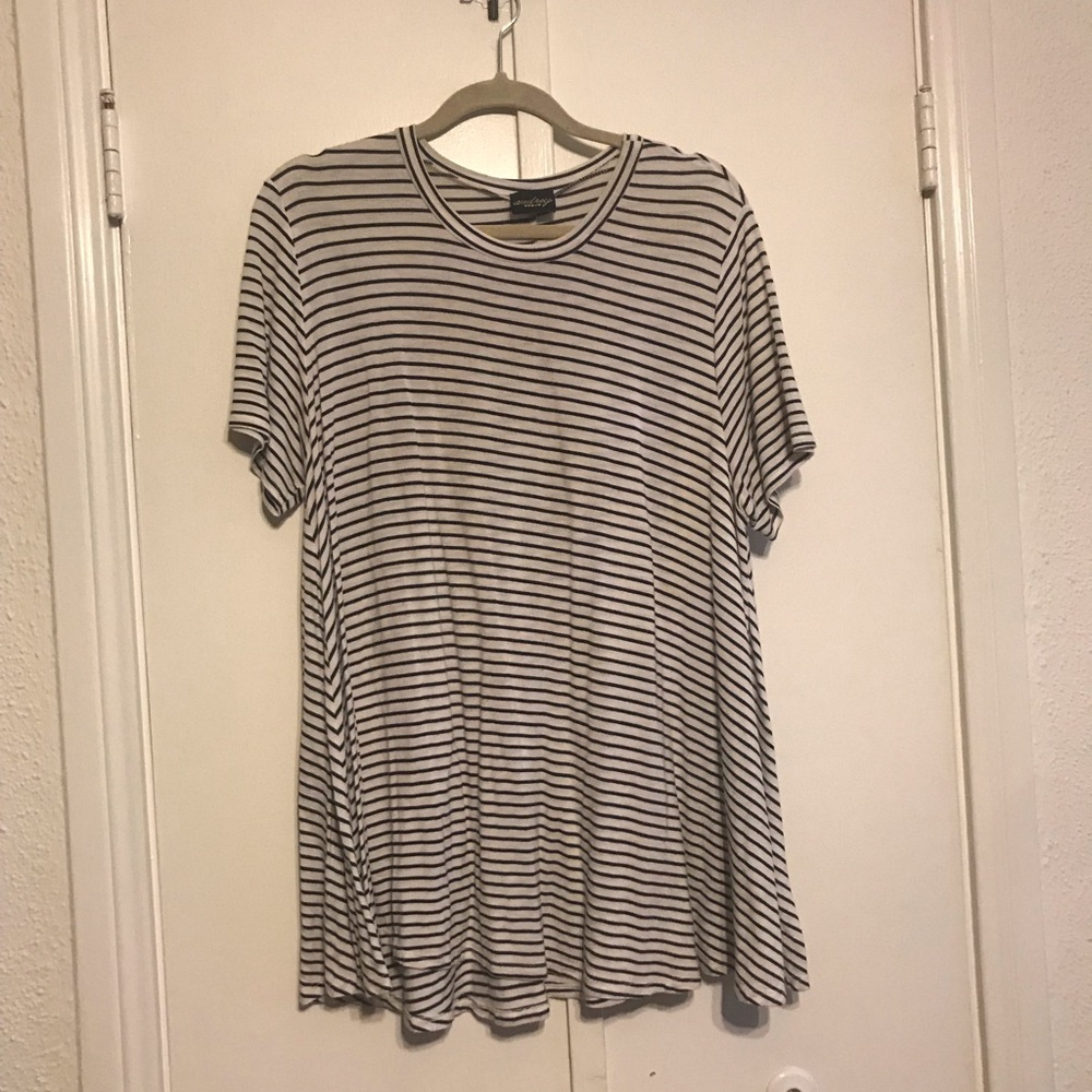 Striped Oversized Tee